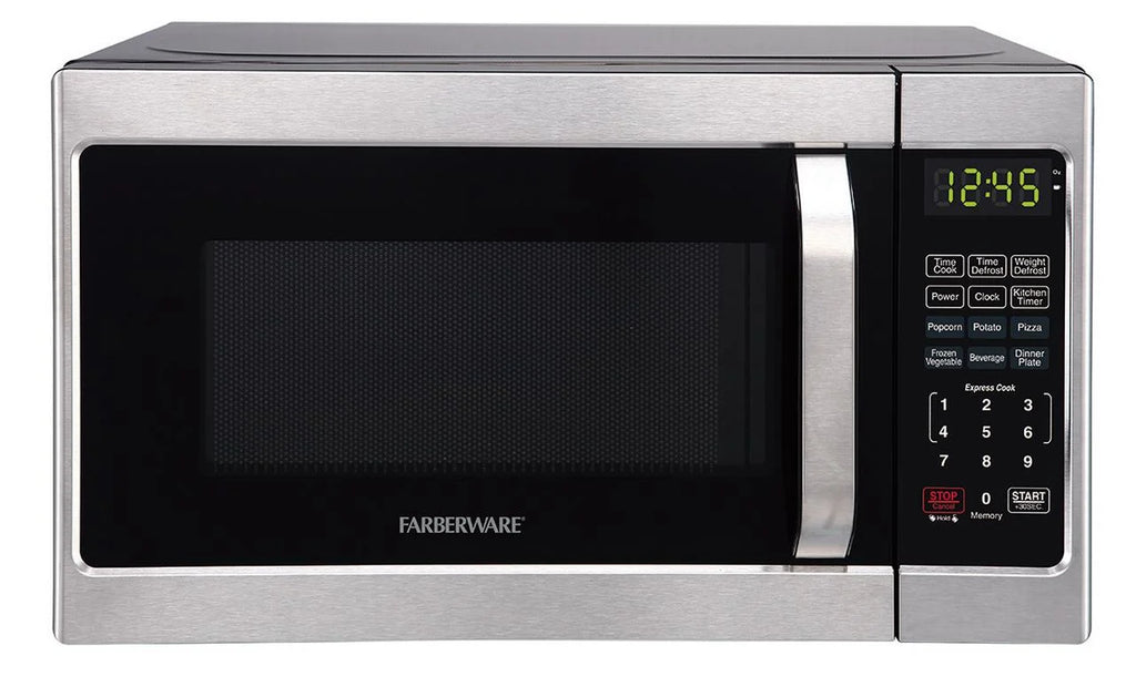 Farberware 1.1 Cu. Ft. 1000-Watt Compact Microwave Oven, Black