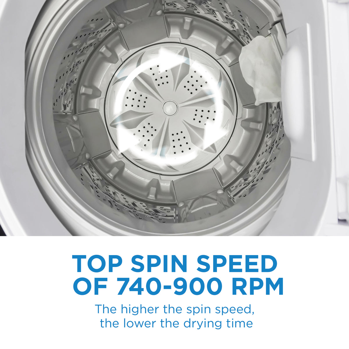 Danby DWM065A1WDB-6 1.8 cu. ft. Compact Top Load Washing Machine in White