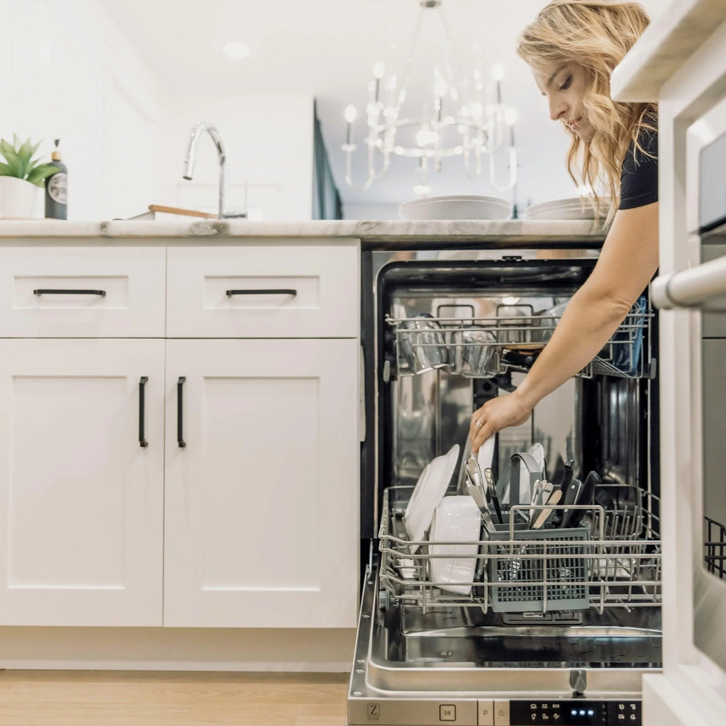 Zline Dw-H-24 24" Wide 20 Place Setting Energy Star Rated Built-In Top Control Dishwasher