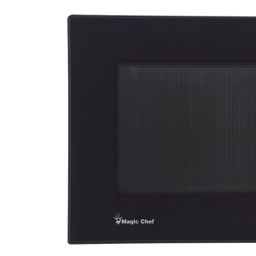 Magic Chef 1.6 Cu. ft. 1100W Countertop Microwave Oven with Push-Button Door in Black, New