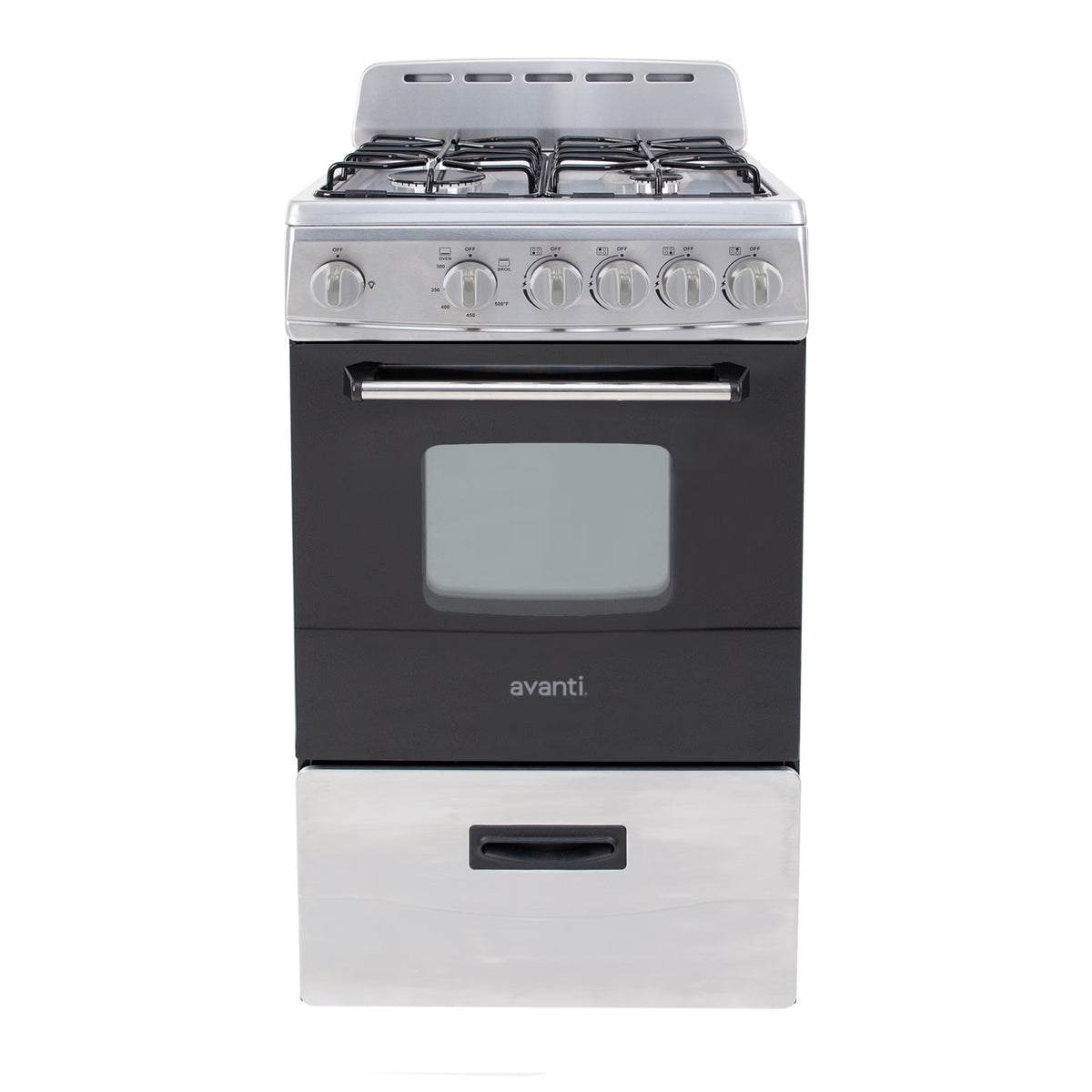 Avanti 20" Compact Gas Range Oven, in Stainless Steel (GR2013CSS)
