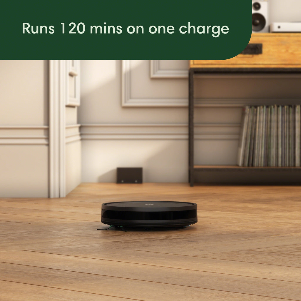 iRobot Roomba Vac Essential Robot Vacuum Cleaner with 3-Stage Cleaning System (Black)