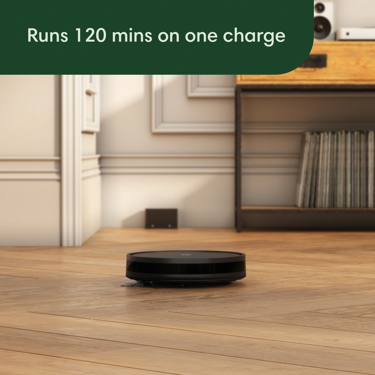iRobot Roomba Vac Essential Robot Vacuum Cleaner with 3-Stage Cleaning System (Black)