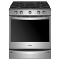 WHIRLPOOL WEG750H0HZ slide in gas range