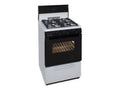 Premier SJK340BP - Range - freestanding - width: 24 in - depth: 28 in - height: 46.1 in - black