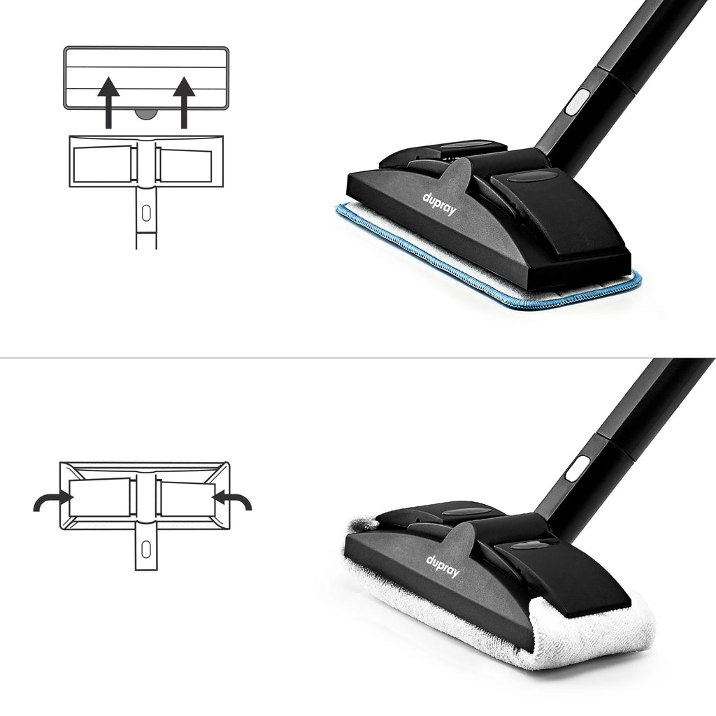 Dupray Neat Steam Cleaner a?? Powerful, Chemical-Free Cleaning for Floors, Cars, Tiles, Upholstery, Kitchen Appliances, Grout, and More, Kills 99.9% of Bacteria and Viruses