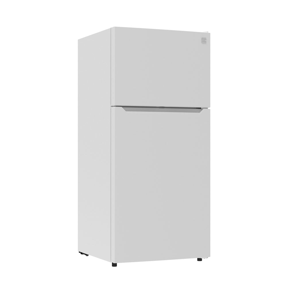 Kenmore 30" 20.2 Cu. ft. Capacity Standard Refrigerator with Top Freezer, Adjustable Shelves, White
