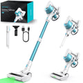 Lightweight Cordless Vacuum with Brushless Motor, 40 mins max runtime, Stick Vacuum for Hard Floor Carpet Pet Hair With Type-C Charging
