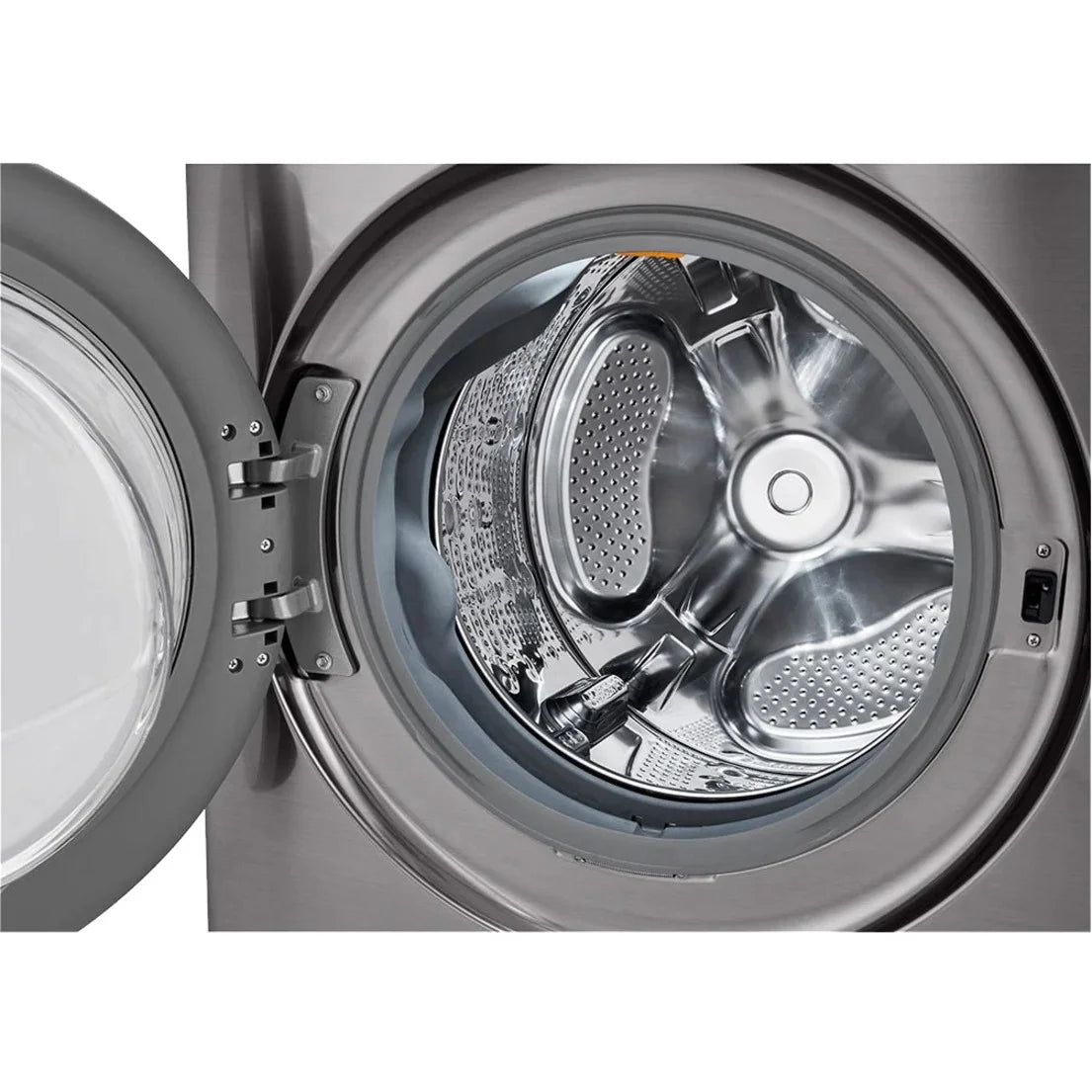LG WKE100HVA 4.5/7.4 Cu. Ft. Smart Front Load WashTower - Graphite Steel