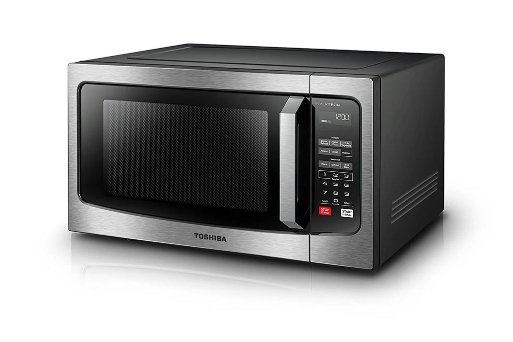 Toshiba MLEM16PST 1.6 Cu. Ft. Microwave with Inverter Technology, Stainless Steel
