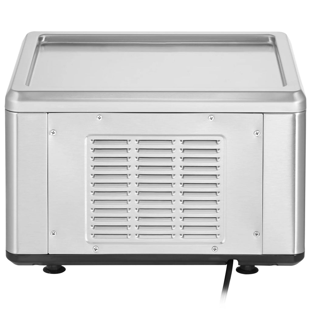 KFFKFF Fried Ice Cream Roll Machine - A Rolled Ice Cream Maker with a 19.3 x 14.9 Inch Pan