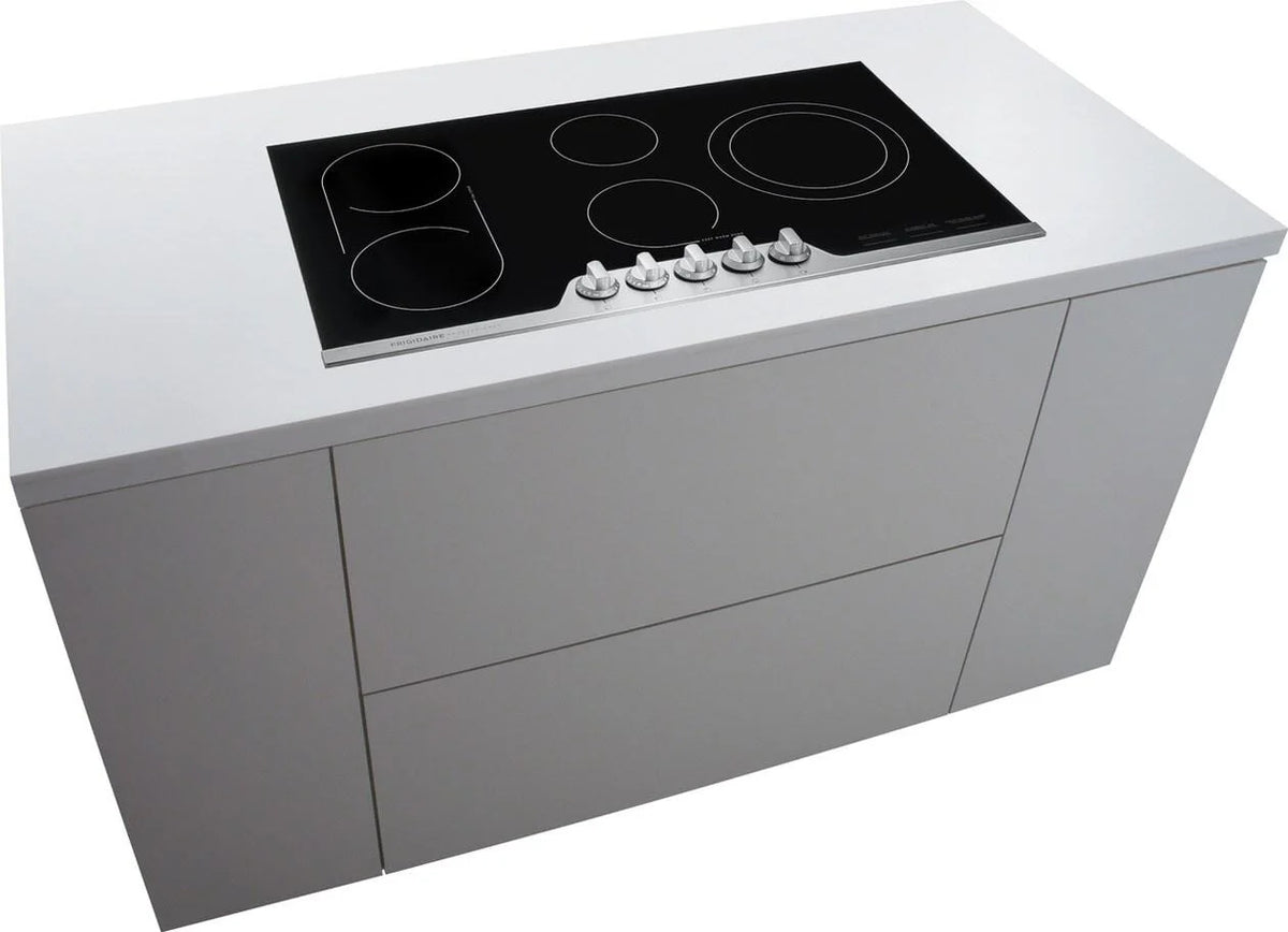 Frigidaire Fpec3677r Professional 36" Wide Built-In Electric Cooktop - Stainless Steel