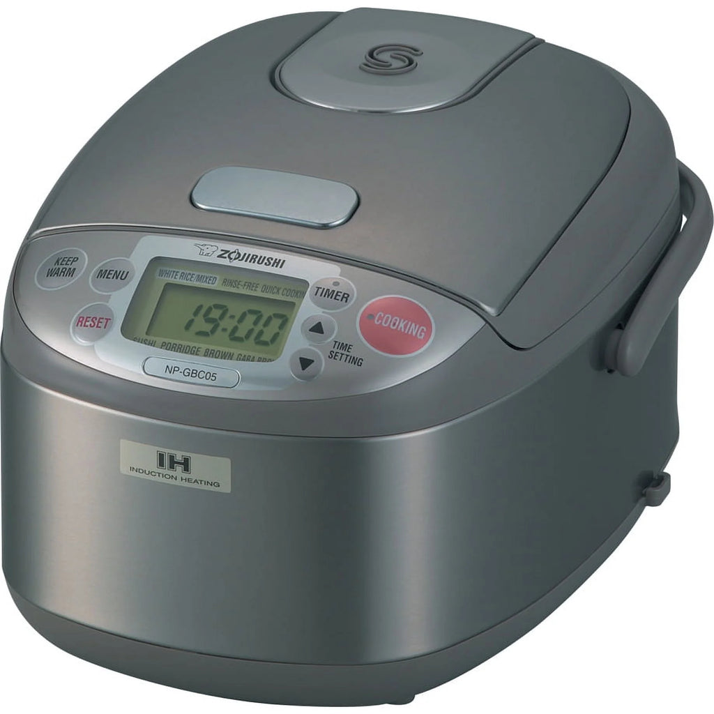 Zojirushi NP-GBC05 3-Cup Electric Rice Cooker, Stainless Steel - Induction Heating System