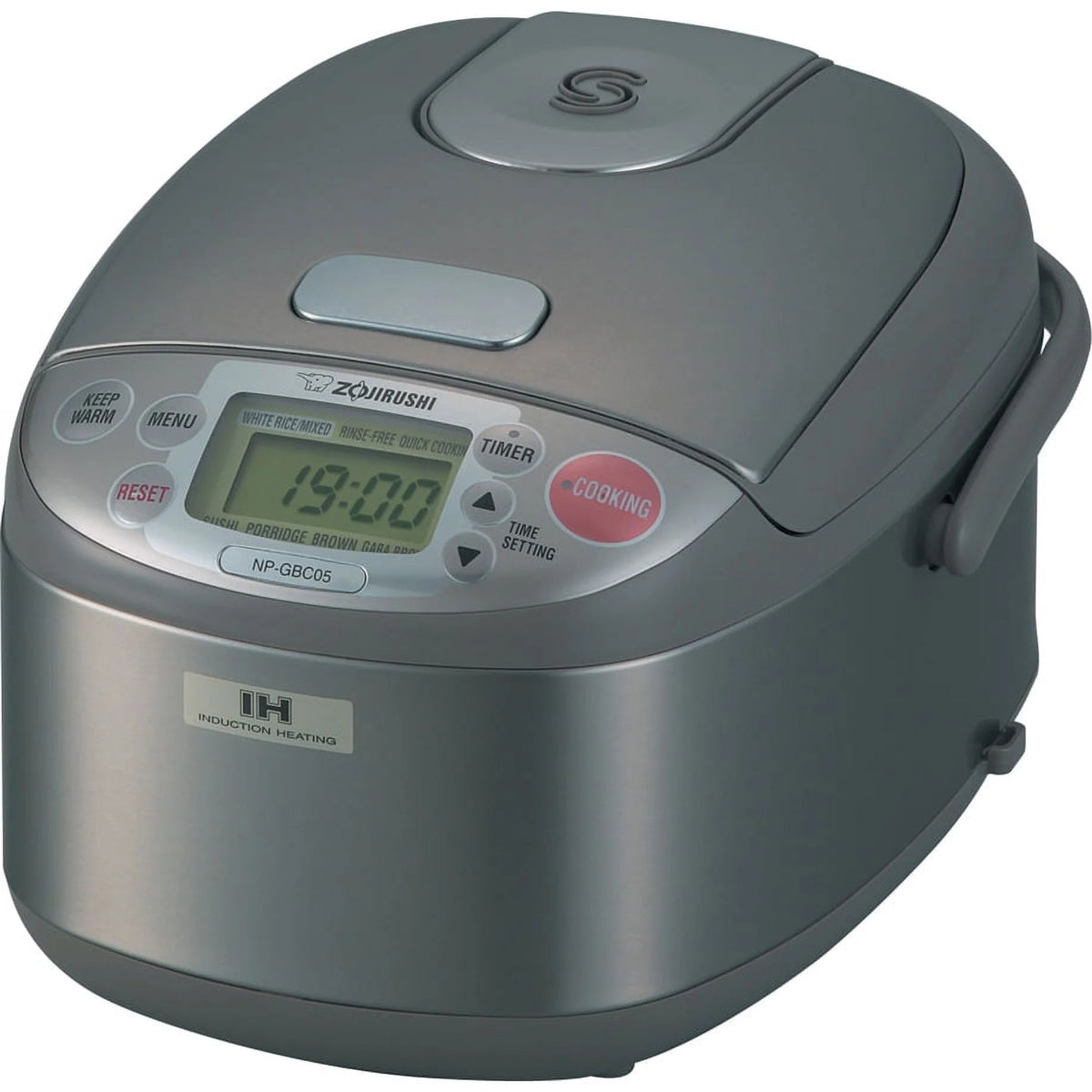 Zojirushi NP-GBC05 3-Cup Electric Rice Cooker, Stainless Steel - Induction Heating System