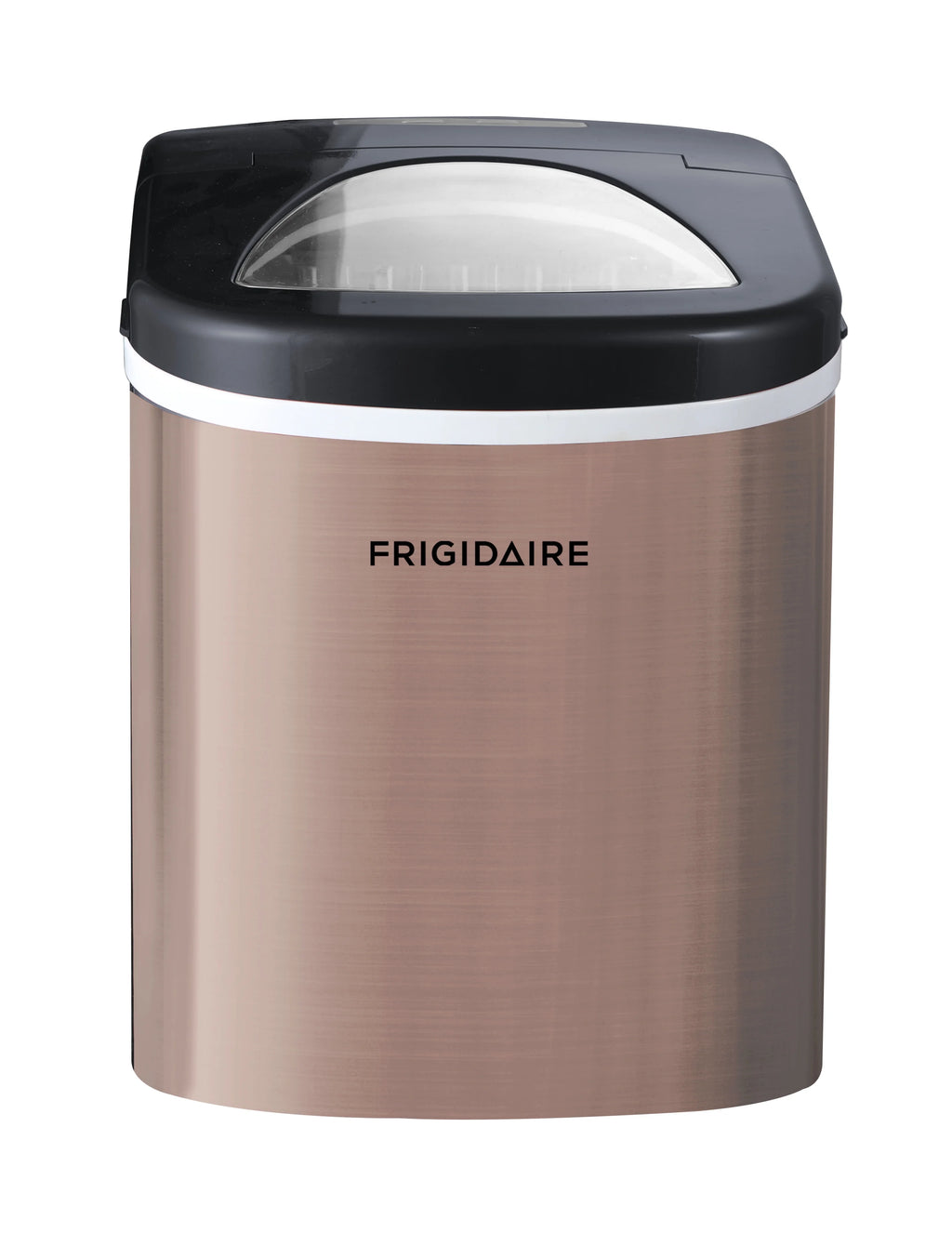 Frigidaire 26 lb. Countertop Ice Maker EFIC117-SS, Red Stainless Steel