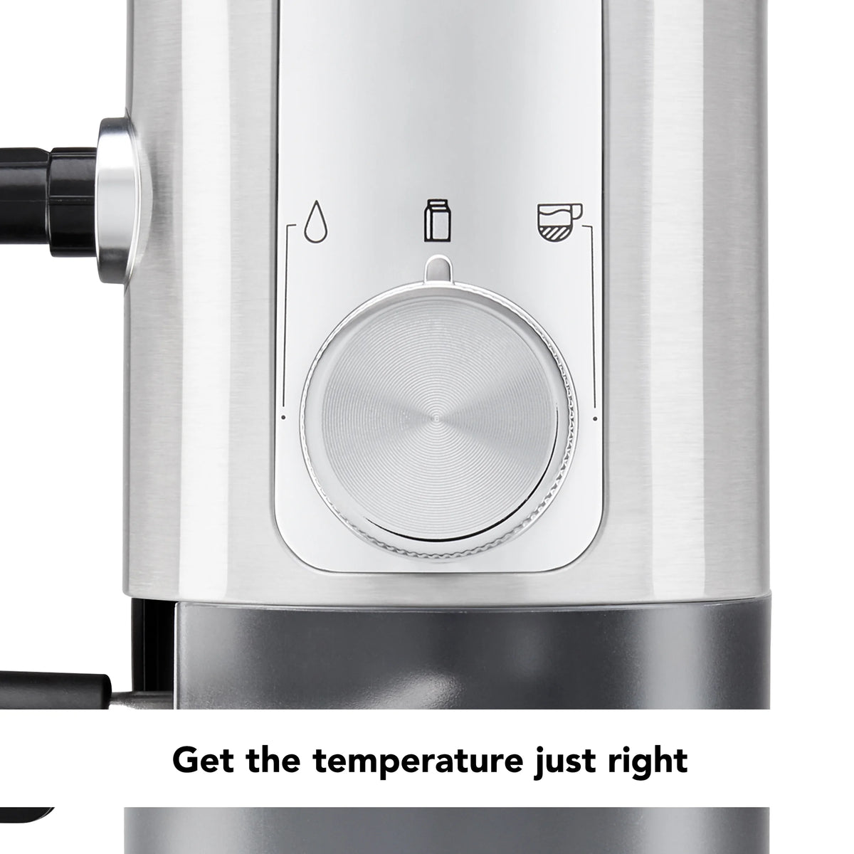 KitchenAid Metal Semi-Automatic Espresso Machine and Automatic Milk Frother Attachment Bundle
