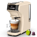 HiBREW 6in1 Pods Coffee Machine Multiple Espresso Cafetera Cappuccino Coffee Maker H1B Beige