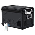 APL55 Aluminum Dual Zone 58QT Portable Cooler Black