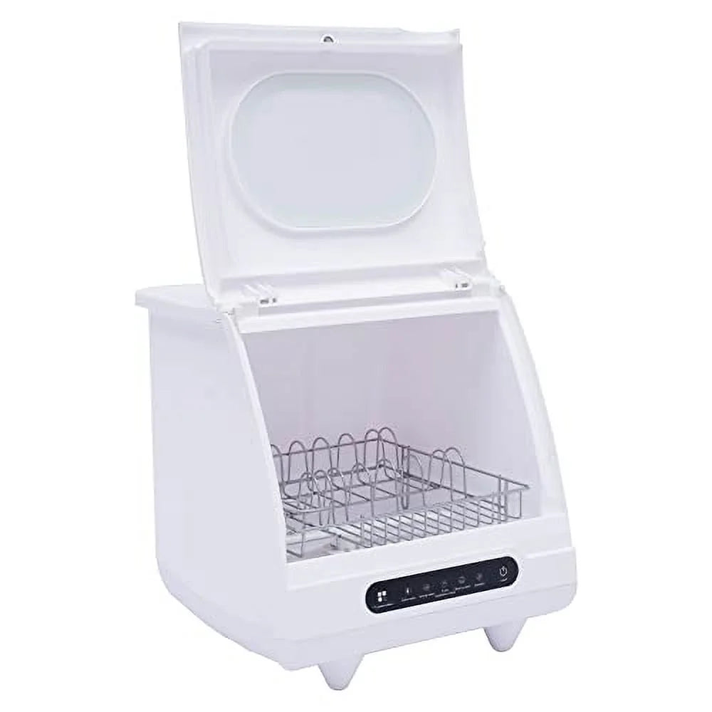 1200W Portable Countertop Dishwasher 5 Washing Programs Compact Countertop Dishwasher 360�� Spray Dish Washing For Kitchen,Apartment, Dorm, Office & Rvs