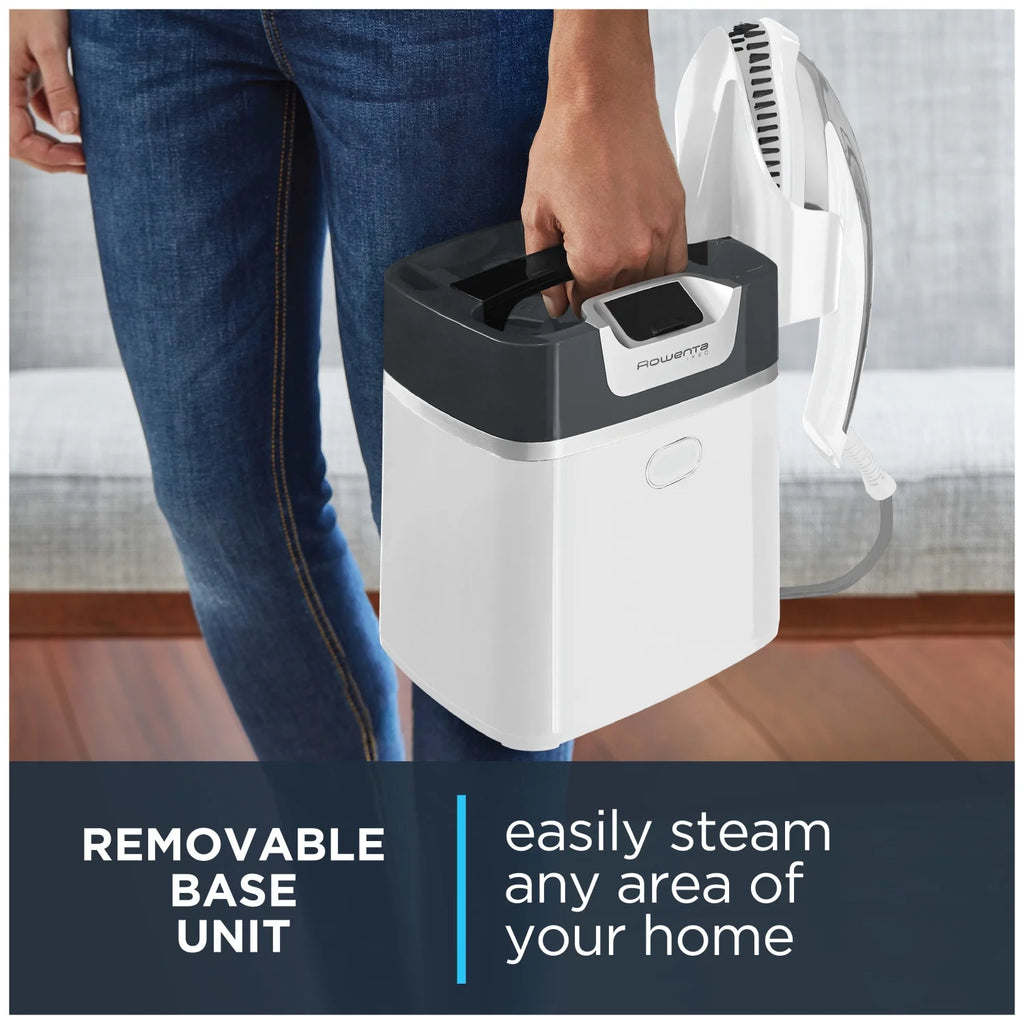 Rowenta IXEO Full Size Steamer for Clothes with Ironing Board, Garment Steamer, 65 Inch, 1500 Watts, Portable, QR1410