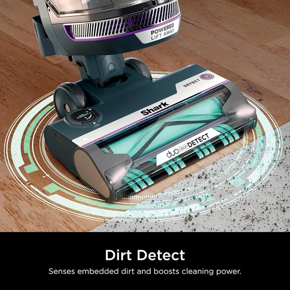 Restored SHARK AZ4000 POWERDETECT Upright Vacuum Cleaner with DuoClean Technology, Odor Neutralizer Technology, Powered Lift-Away, Self Cleaning Brushroll (Refurbished)