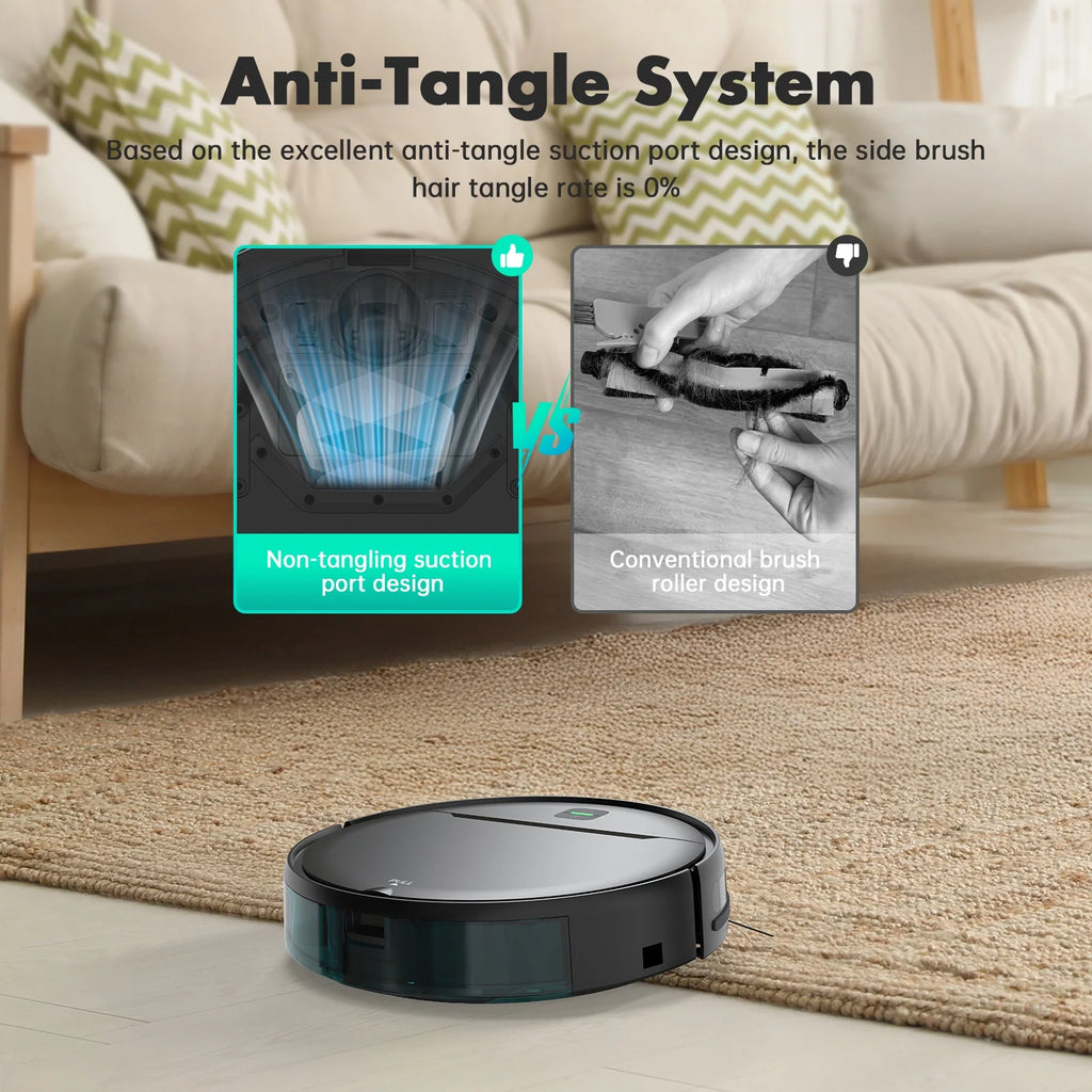 OMESER Robot Vacuum and Mop Combo, 2 in 1 Robot Vacuum Cleaner with Alexa/WiFi/App Connection