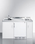 Summit C60glass 60 Inches Combo Kitchen - Stainless Steel