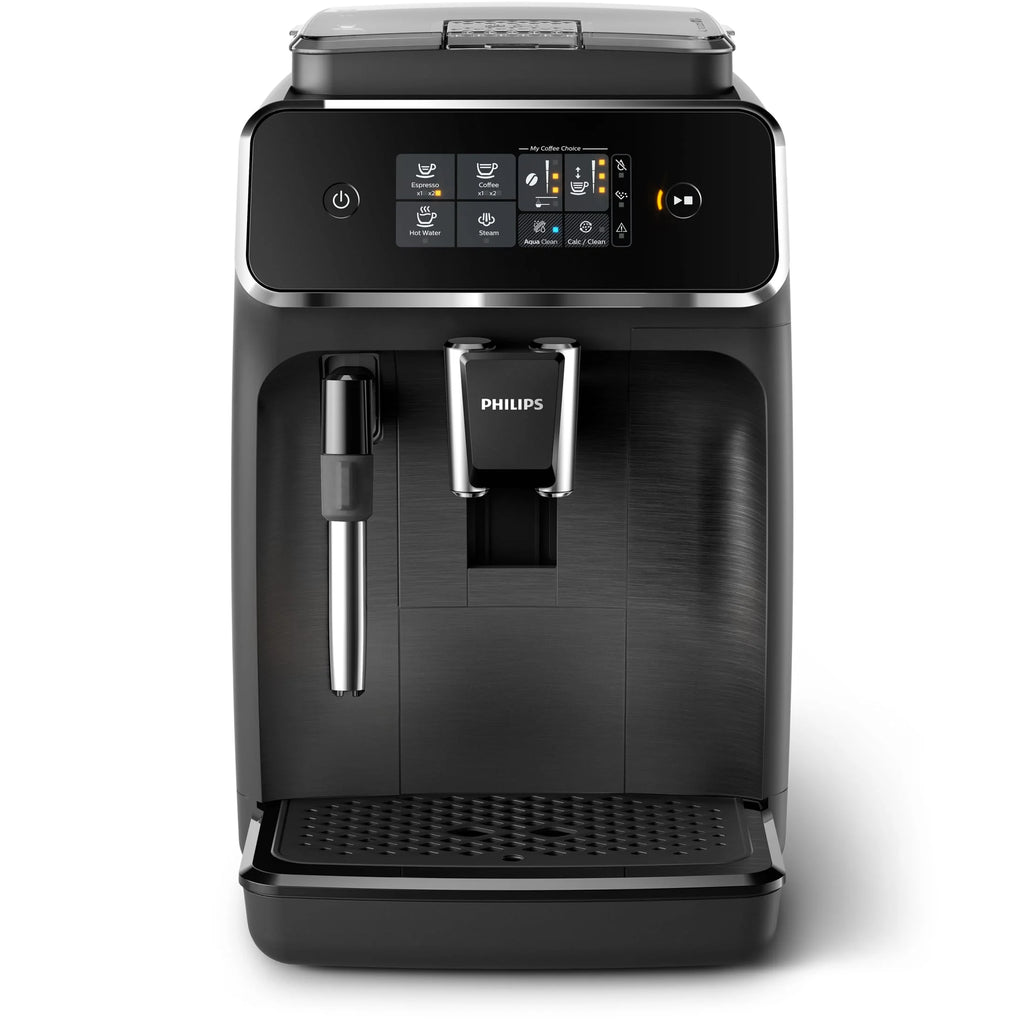 Philips 2200 Fully Automatic Espresso and Coffee Machine with Milk Frother, Black