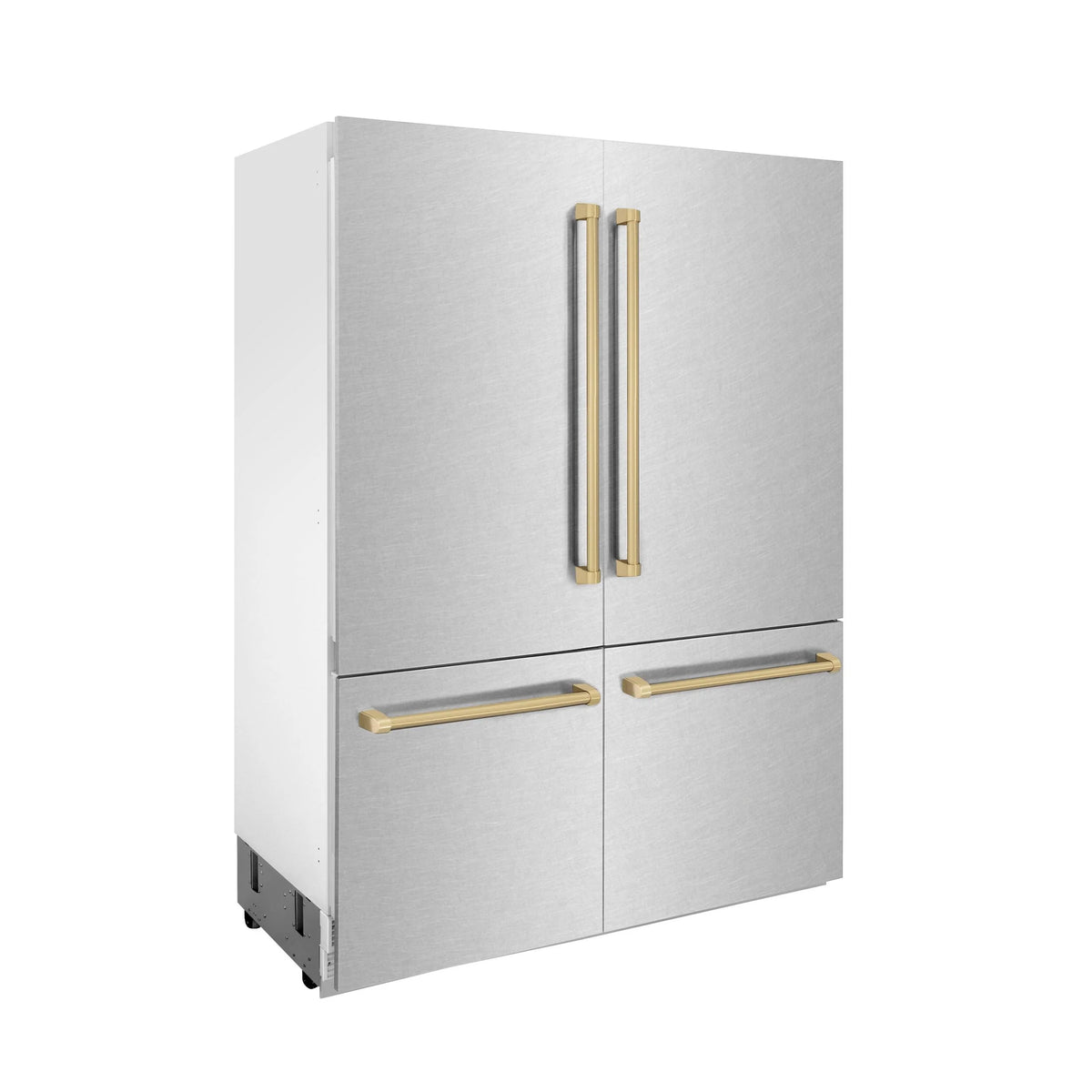 ZLINE KITCHEN AND BATH RBIVZSN60CB french door built in refrigerator