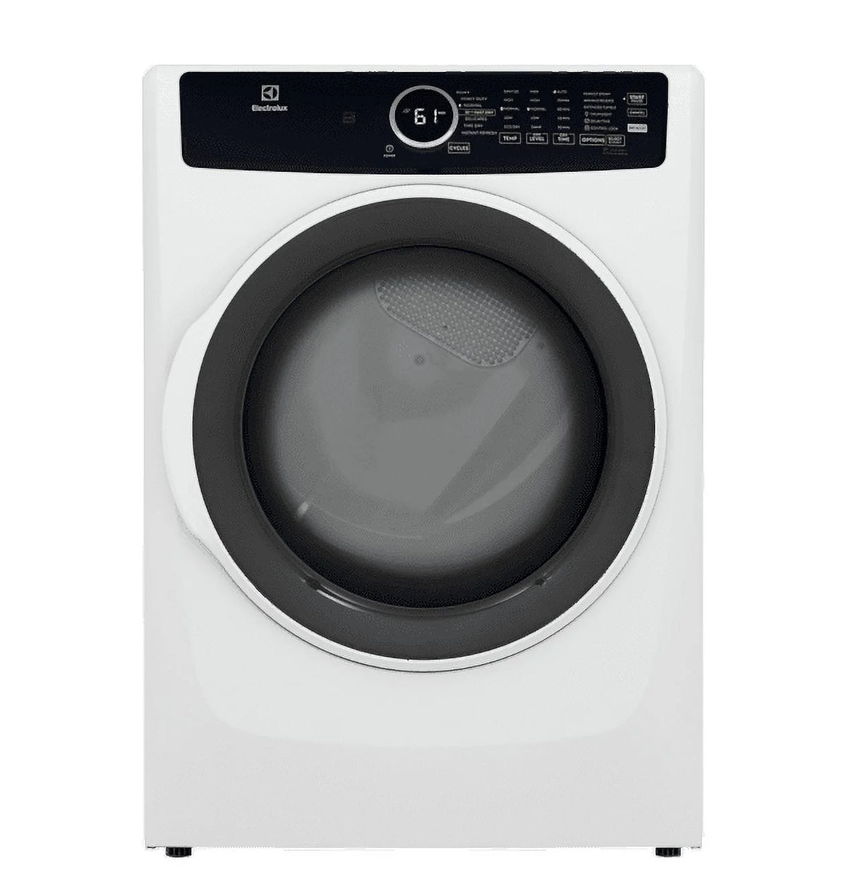 Electrolux Front Load Perfect Steam Electric Dryer with Instant Refresh, 8.0 Cu. Ft.