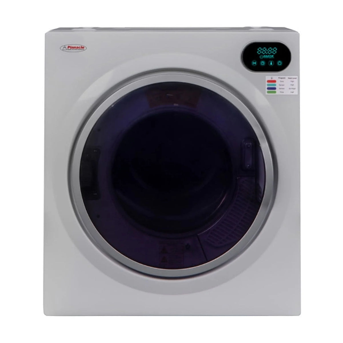 Equator 3.5 cu.ft. 110V Compact Digital Vented Sensor Dryer in White