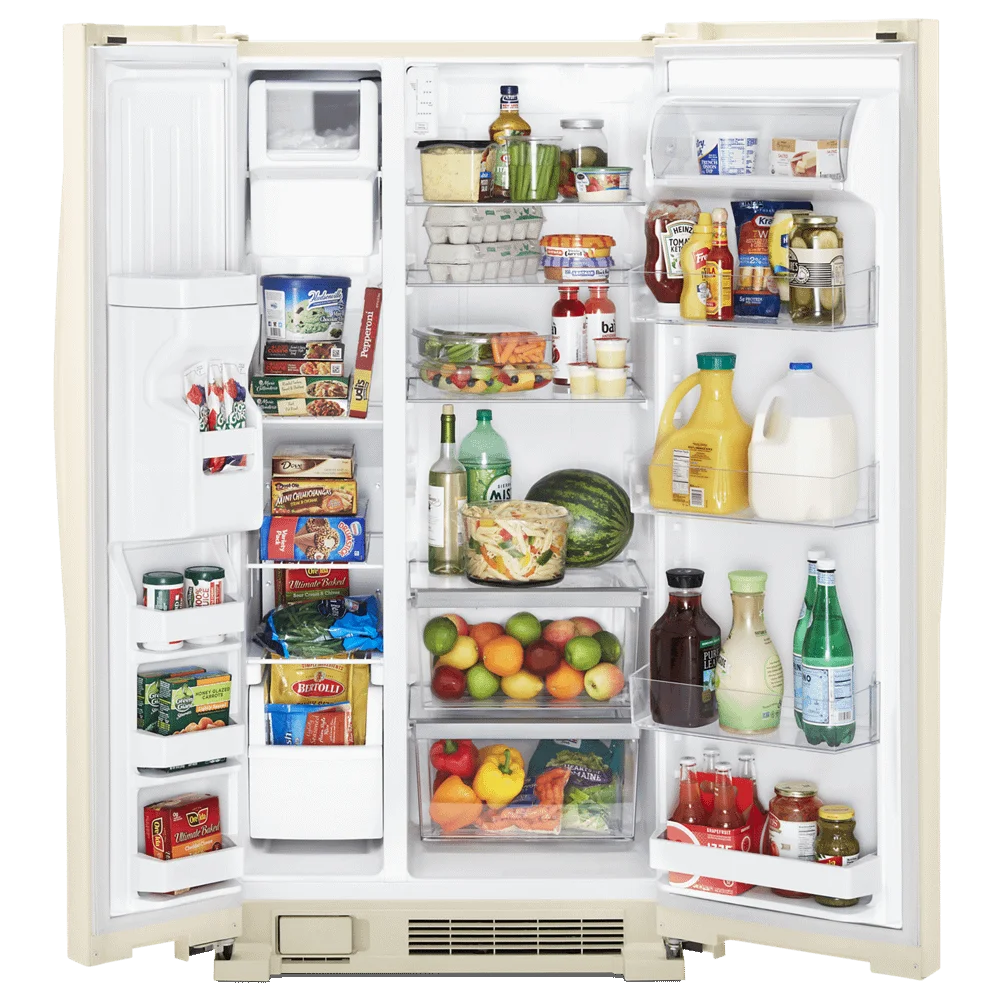 WHIRLPOOL WRS315SDHM side by side freestanding refrigerator