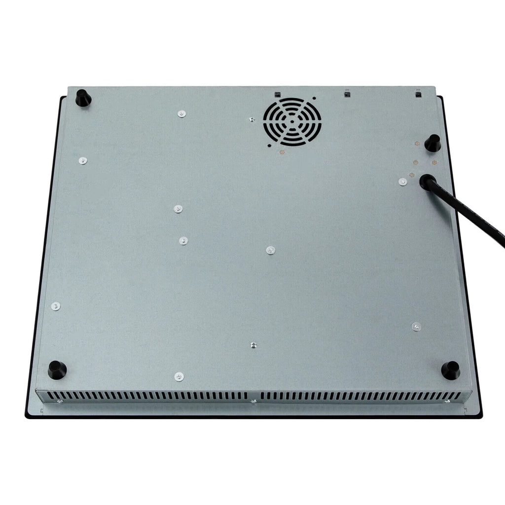 24" 3-Burner Built-in Electric Cooktop Ceramic Stove Top Touch Timing 110V 2600W