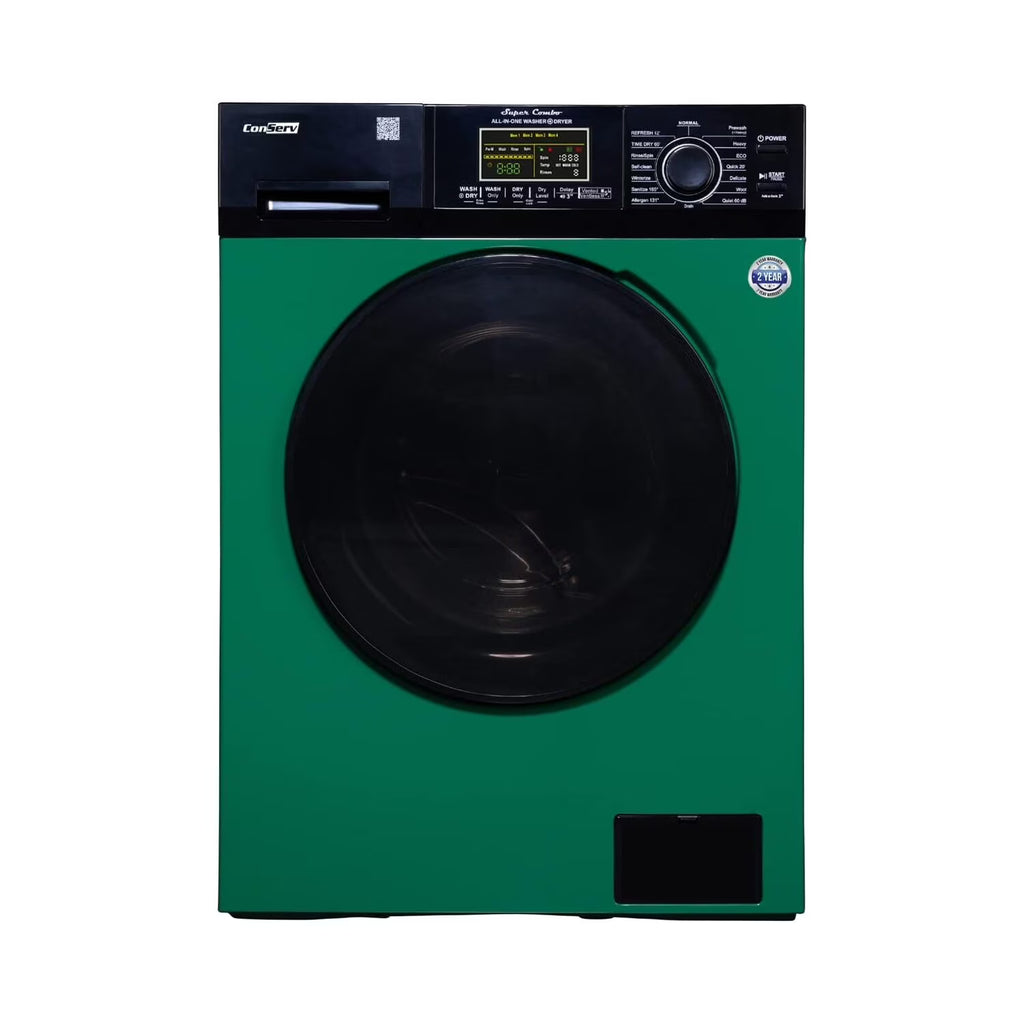 Equator Ver3 Combo Washer Vented/Ventless Dry-1400RPM Color Coded Display Y/B