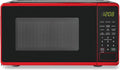 0.7 cu. ft. Countertop Microwave Oven, 700 Watts, New (Color : Red)