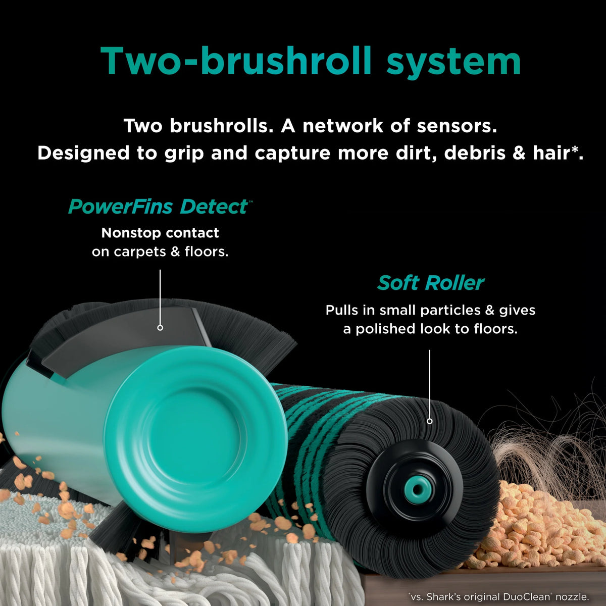Shark POWERDETECT Corded Stick Vacuum, DuoClean & Odor Neutralizer Technology