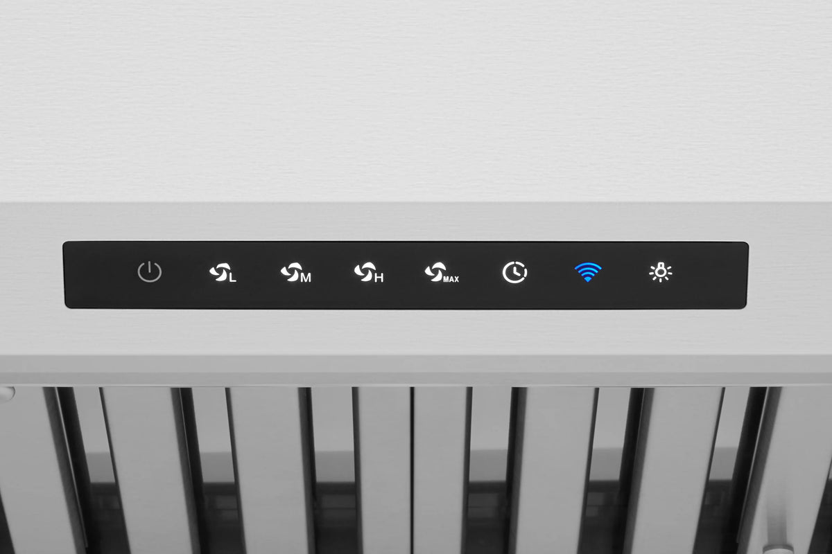 Hauslane | PRO Series PRO500 36" | Versitile Under Cabinet or Wall Mounted Range Hood | with Smart App Control and LED in Stainles Steel