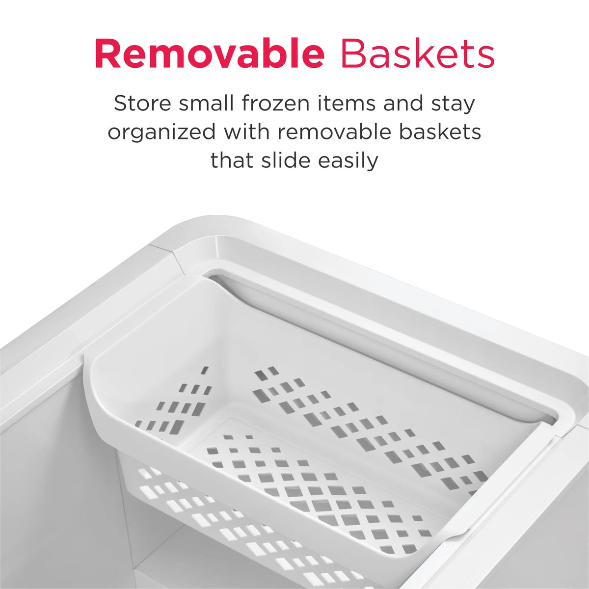 Frigidaire FFCL2042AW 19.8 Cu. Ft. Chest Freezer, Garage-Ready, White