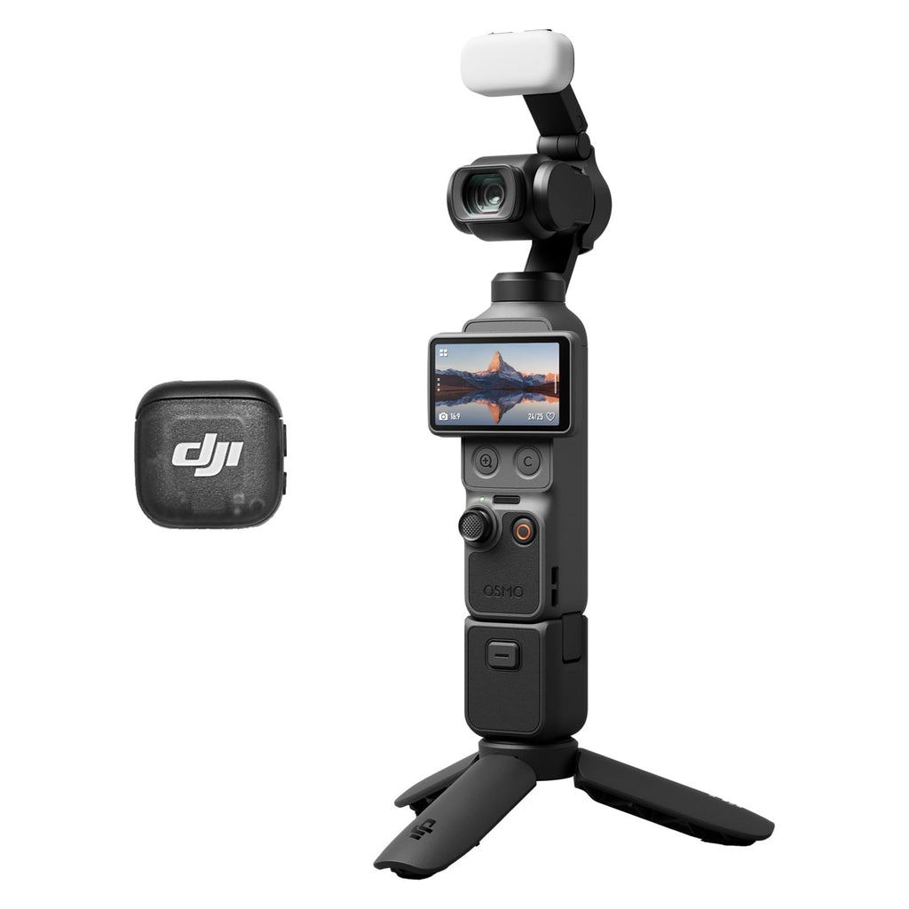 Bundle Créateur DJI Osmo Pocket 4, caméra vlog de Poche avec nacelle
