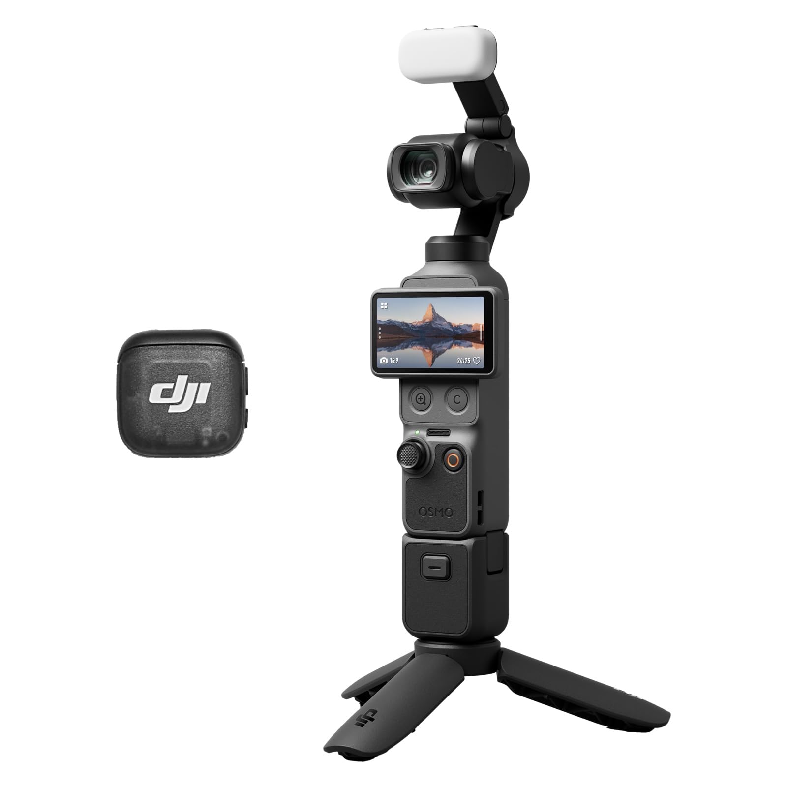 Bundle Créateur DJI Osmo Pocket 4, caméra vlog de Poche avec nacelle