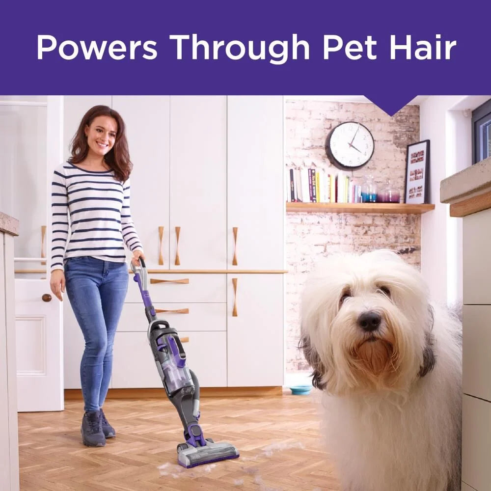 BLACK+DECKER  20V Cordless Upright Vacuum, (HCUA525JPK)
