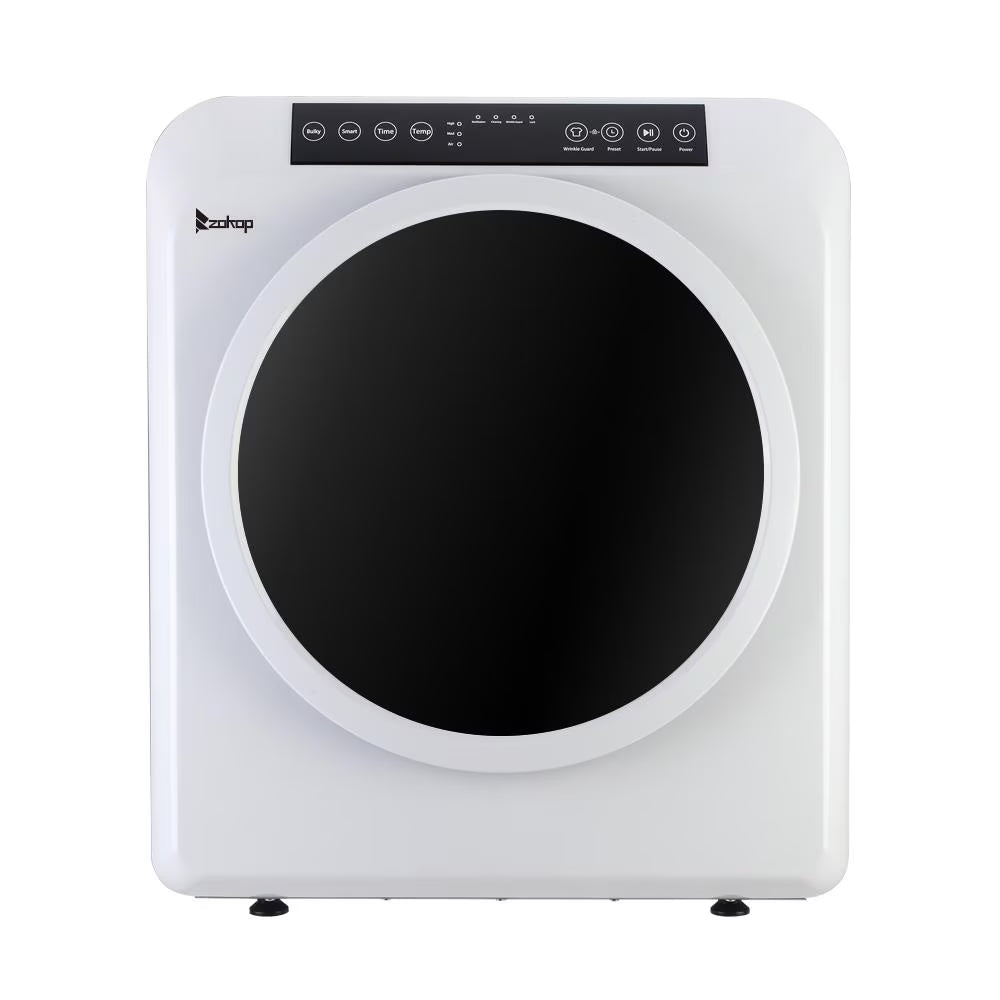 Winado Upgrade 13lbs Tumble Dryer Electric Compact Drying Machine, White