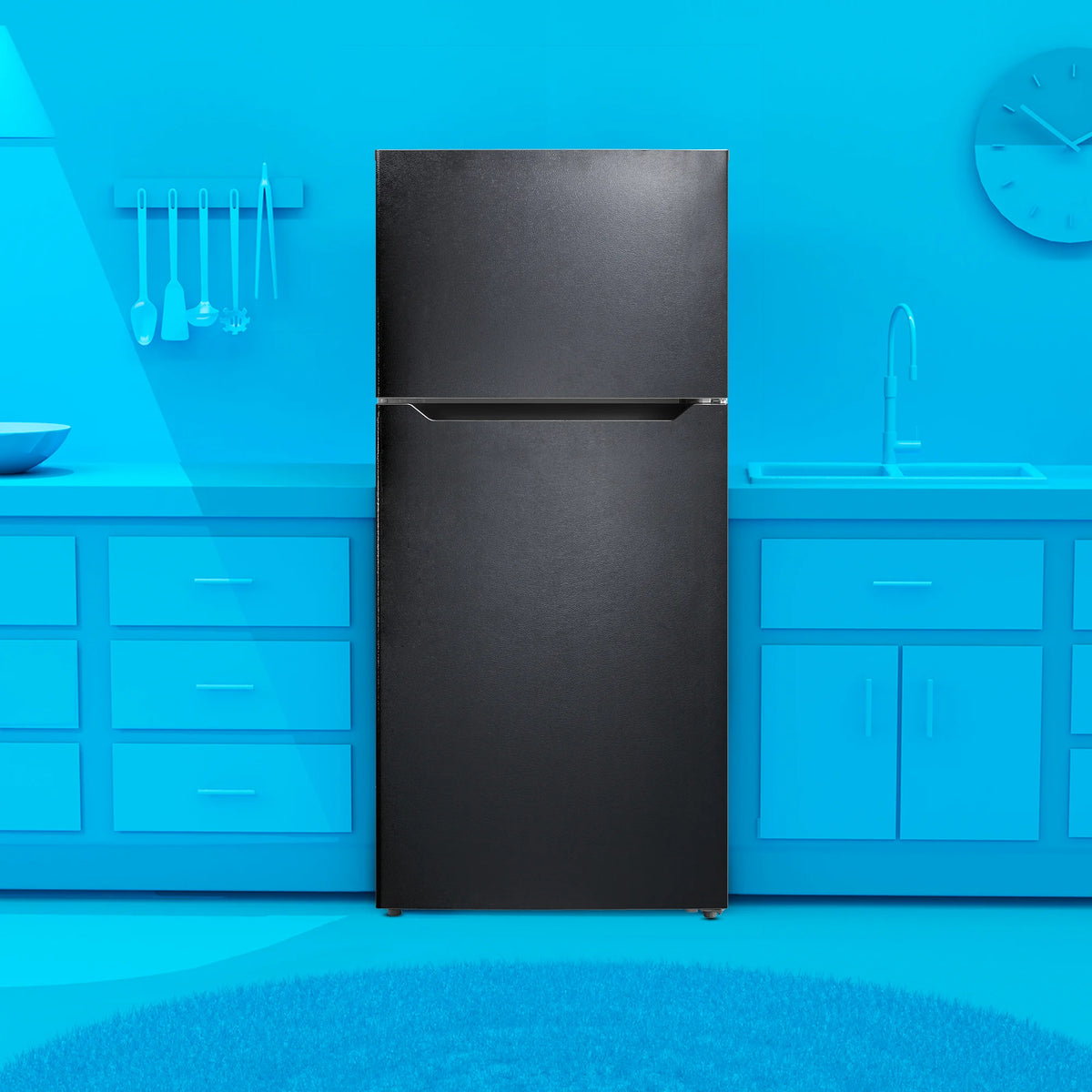 Element 14.2 cu. ft. Top Freezer Refrigerator - Black (ERT14CSCB)