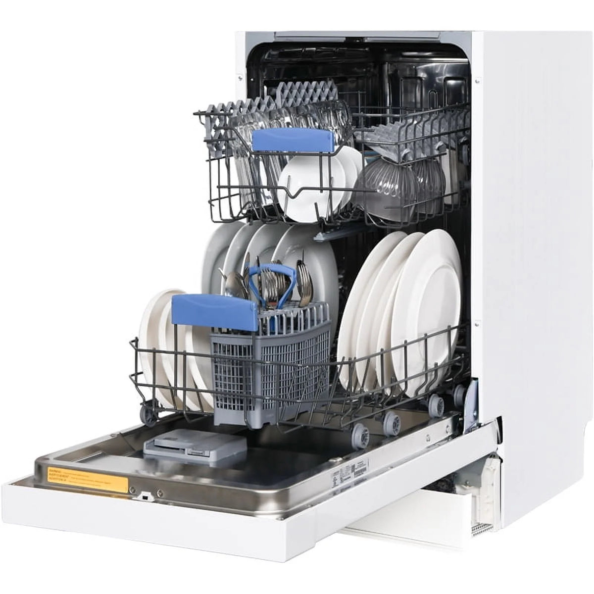 Equator 18"Dishwasher Europe ADA Builtin 10 Place Sani Delay 1/2 Load 51dB