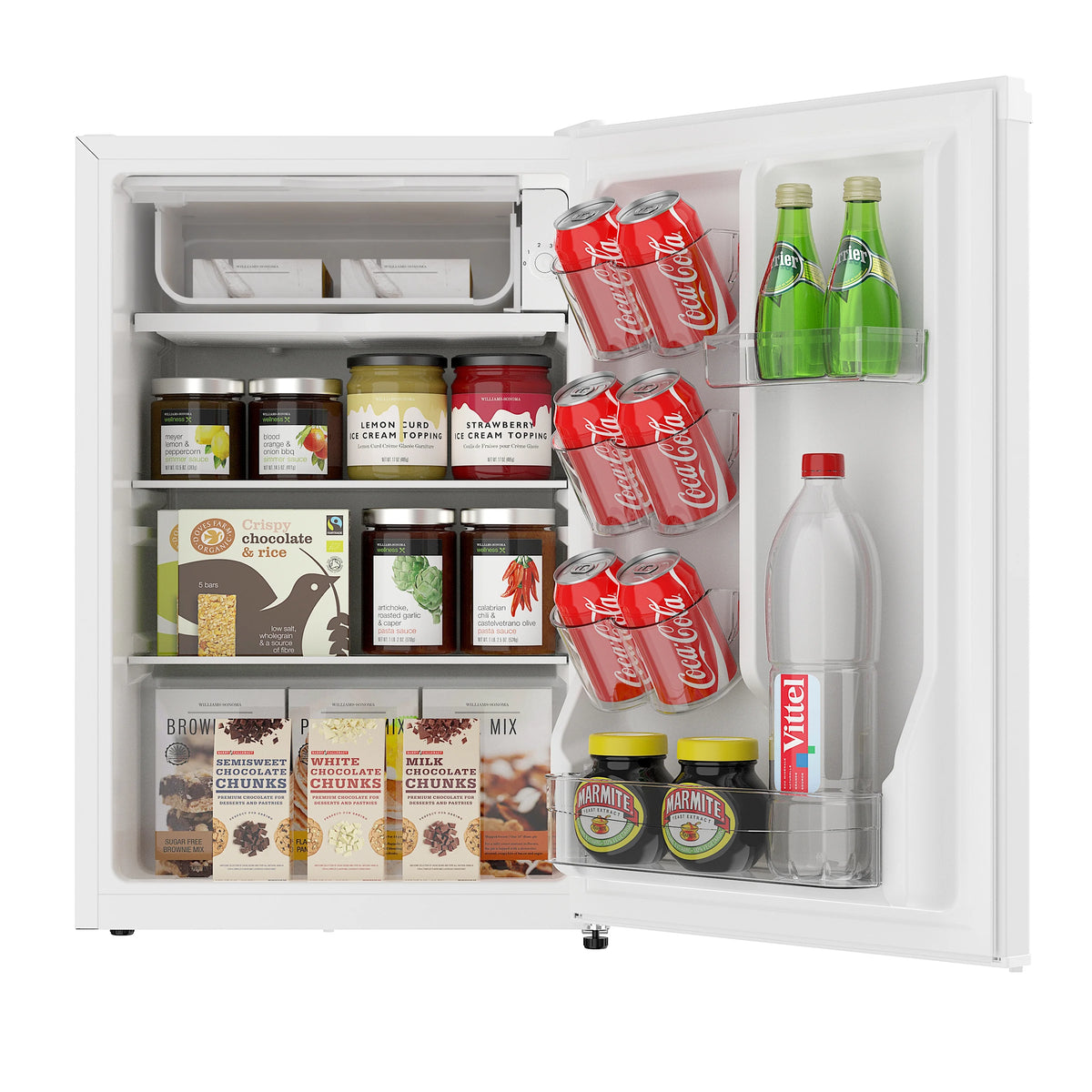 Arctic Chef 2.6 Cu Ft Single Door Mini Fridge, White