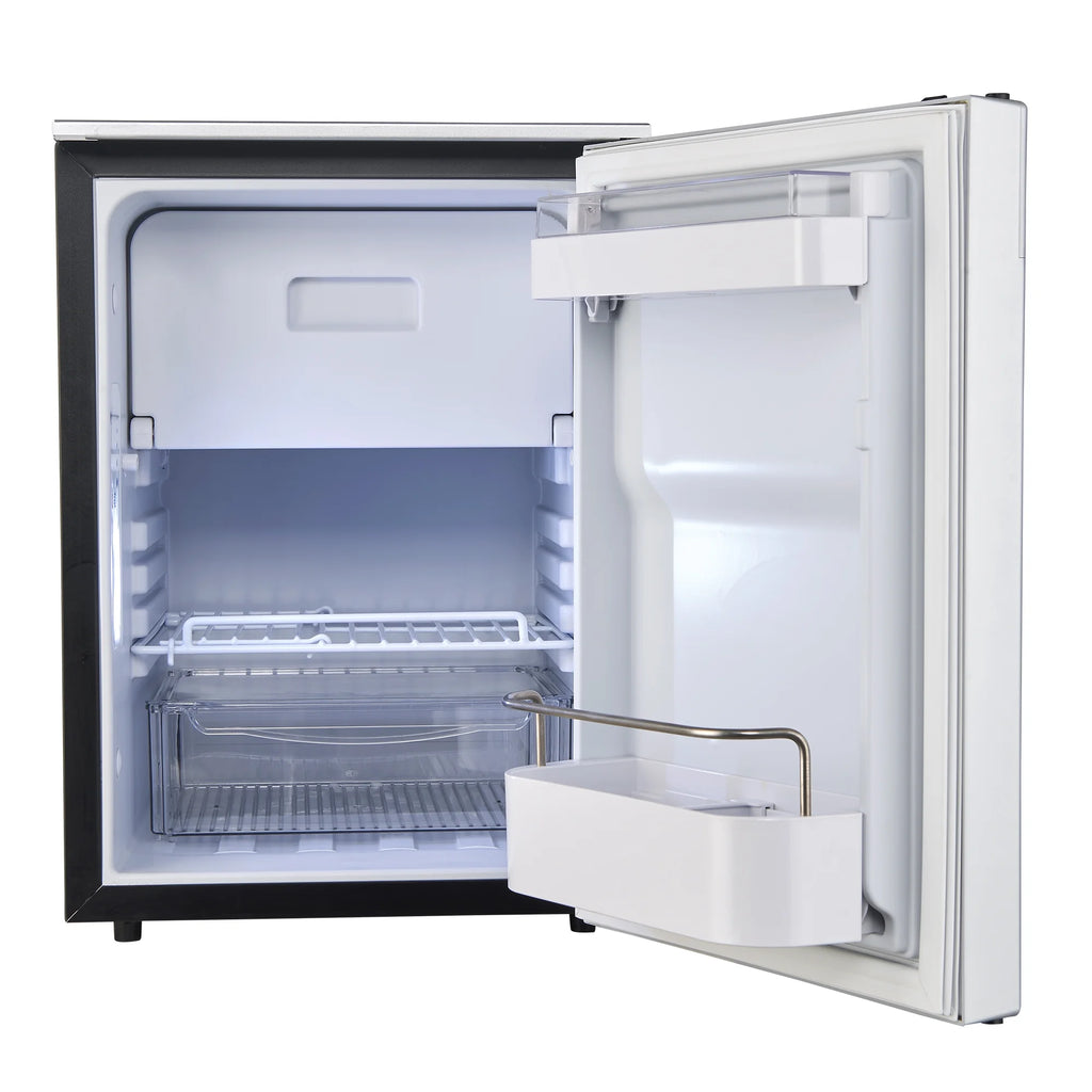 Equator Compact RV-Marine-Offgrid Refrigerator-Freezer 1.6cf 12V 110V Silver
