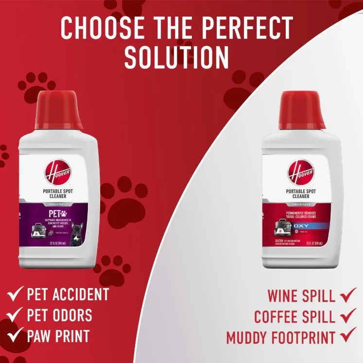 Hoover CleanSlate, Portable Spot Cleaner, for Carpet, Upholstery & Stairs, Pet Stain Removal, Lightweight, FH14010