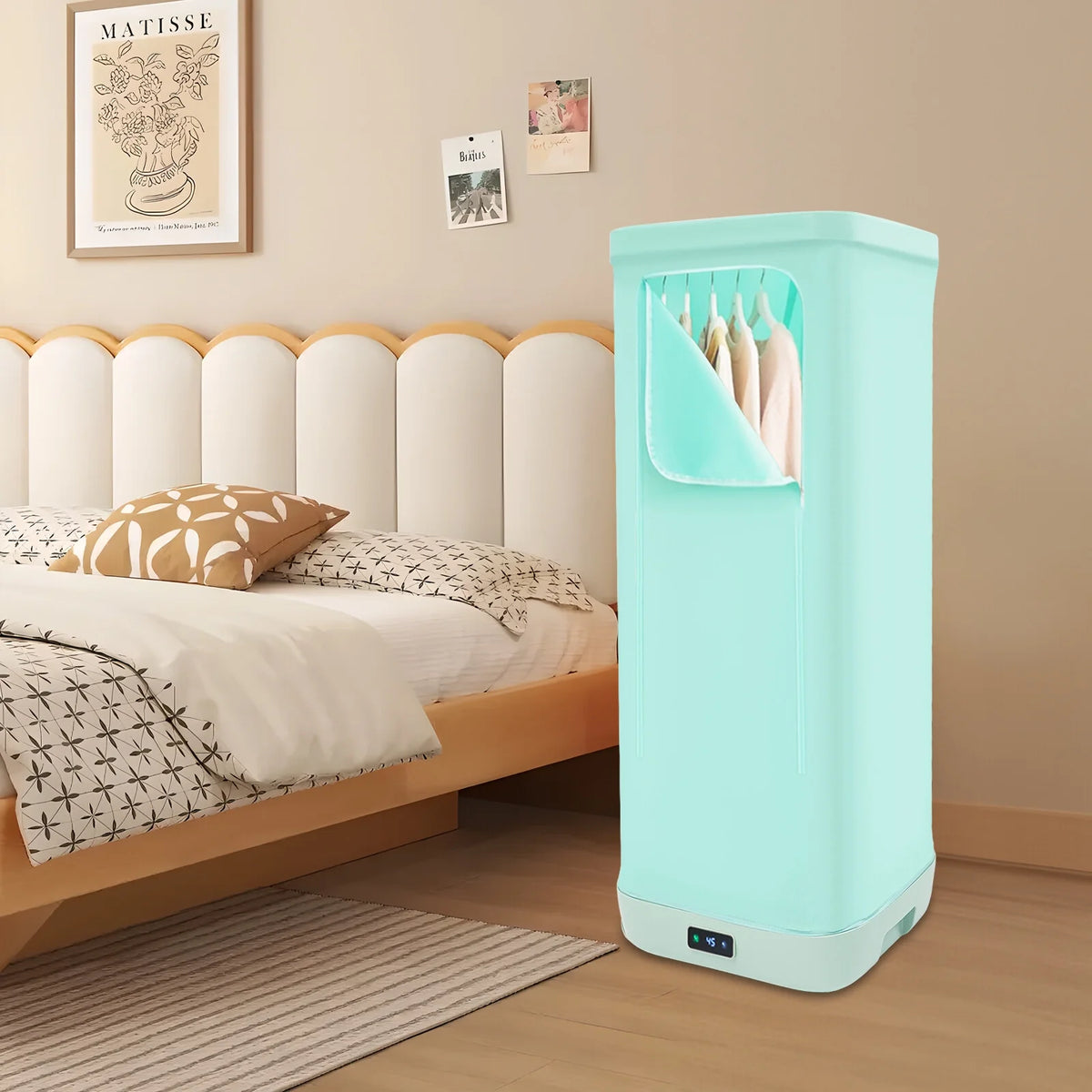 TFCFL Mini Household Quick Drying Clothes Dryer RV Compact Space Small Travel Clothes Dryer