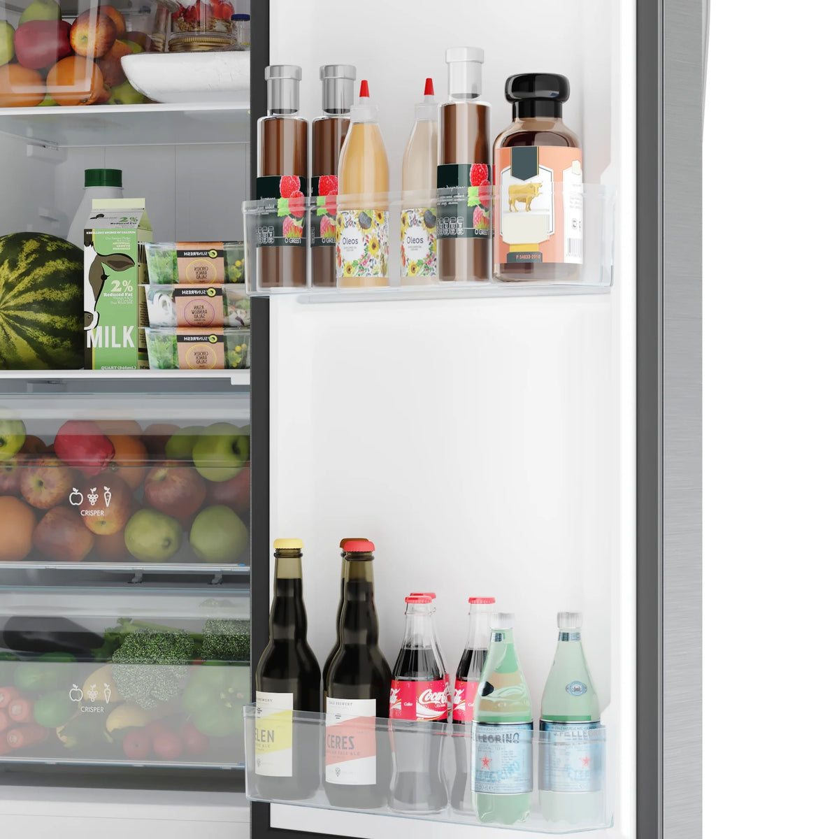 Kenmore 20 Cu. ft. 36-inch Depth Side-by-Side ENERGY STAR? Refrigerator/Freezer, Stainless Steel