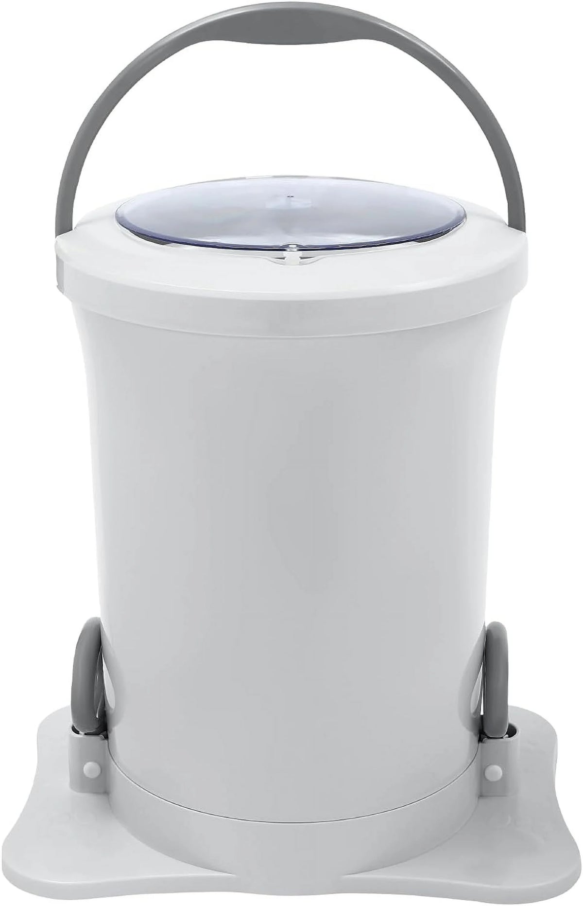 Manual Clothes Dryer Spinner, Portable Non electric Manual Clothes Spinner Laundry Dryer Machines for Camping, Traveling, Hotel, RV, Apartment (Apricot)
